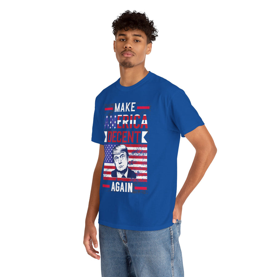 Make America Decent Again Unisex Heavy Cotton Tee