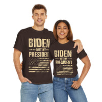 Biden Not My President Unisex Heavy Cotton Tee