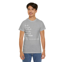 Six, Fork, Pants, Pulse, Book, Random, Unisex Heavy Cotton Tee