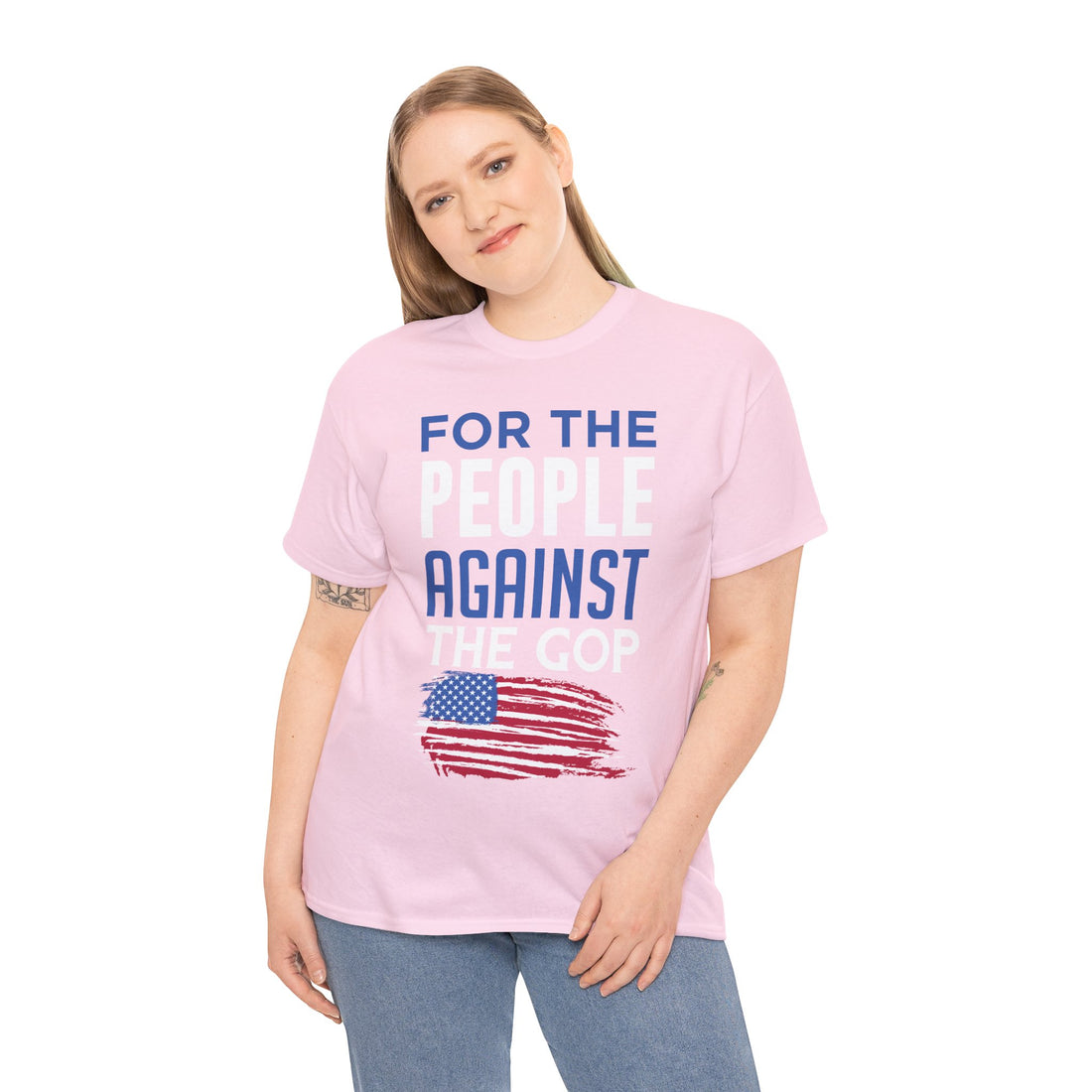 For The People Against The GOP Unisex Heavy Cotton Tee