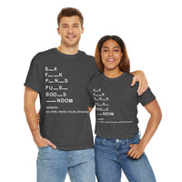 Six, Fork, Pants, Pulse, Book, Random, Unisex Heavy Cotton Tee