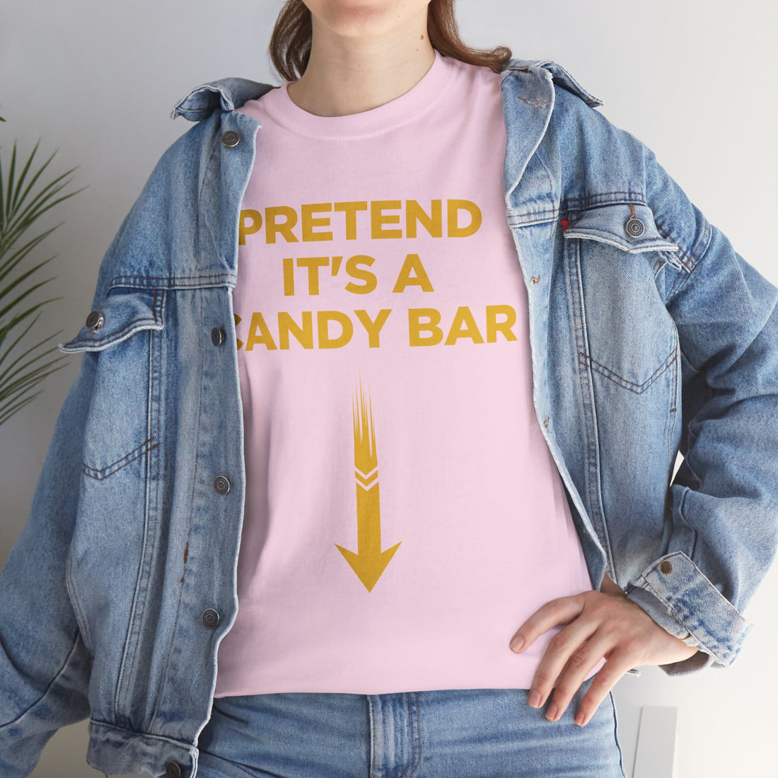 Pretend Its A Cany Bar Unisex Heavy Cotton Tee