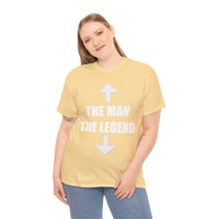 The Man The Legend Unisex Heavy Cotton Tee