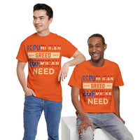 Republican Greed American Need Unisex Heavy Cotton Tee