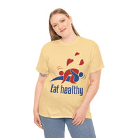 Eat Healthy Unisex Heavy Cotton Tee