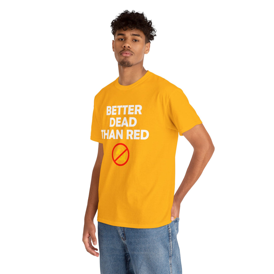 Better Dead Than Red Unisex Heavy Cotton Tee