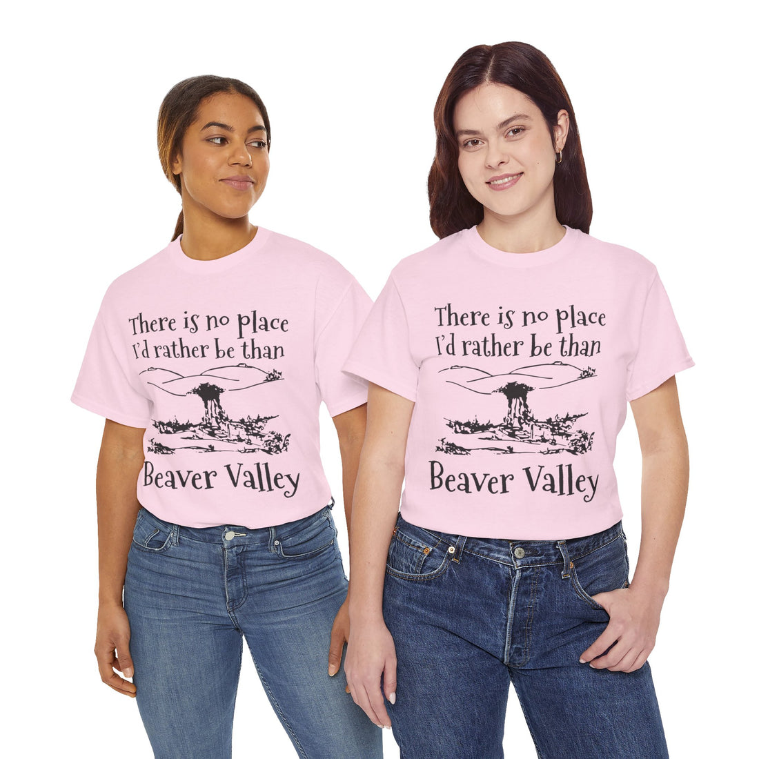 There Is No Place I'd Rather Be Than Bevear Valley Unisex Heavy Cotton Tee