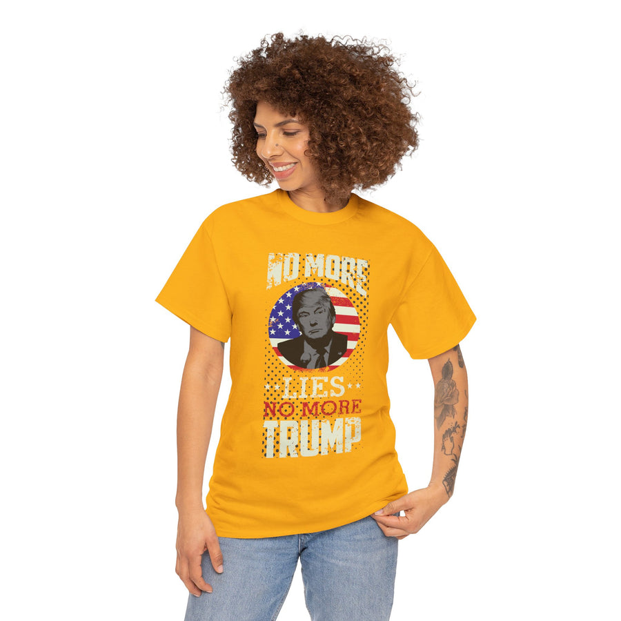 No More Lies Trump Unisex Heavy Cotton Tee