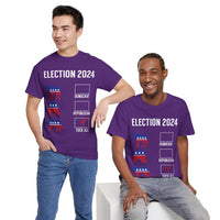 Election 2024 Unisex Heavy Cotton Tee