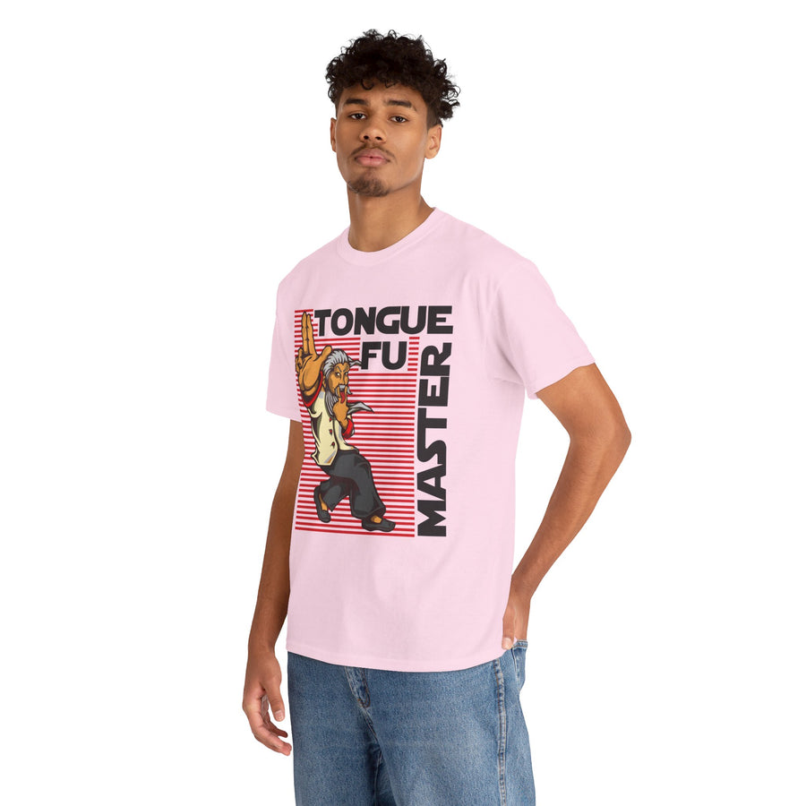 Tongue Fu Master Unisex Heavy Cotton Tee