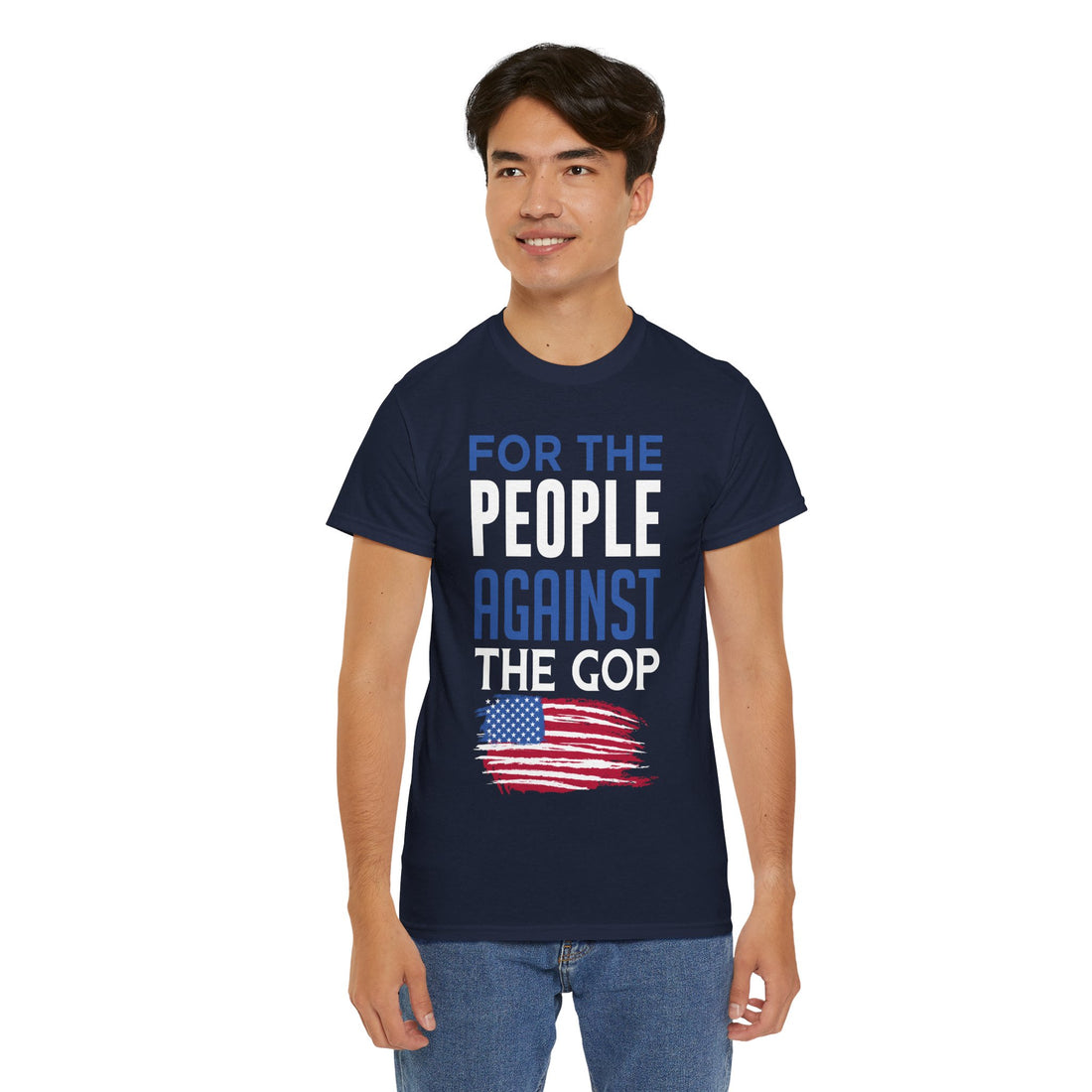 For The People Against The GOP Unisex Heavy Cotton Tee