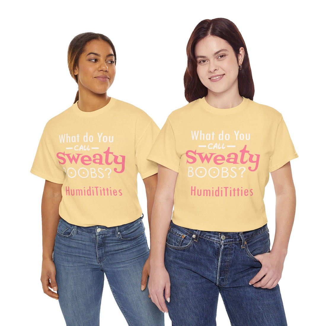 What Do You Call Sweaty Boobs Unisex Heavy Cotton Tee