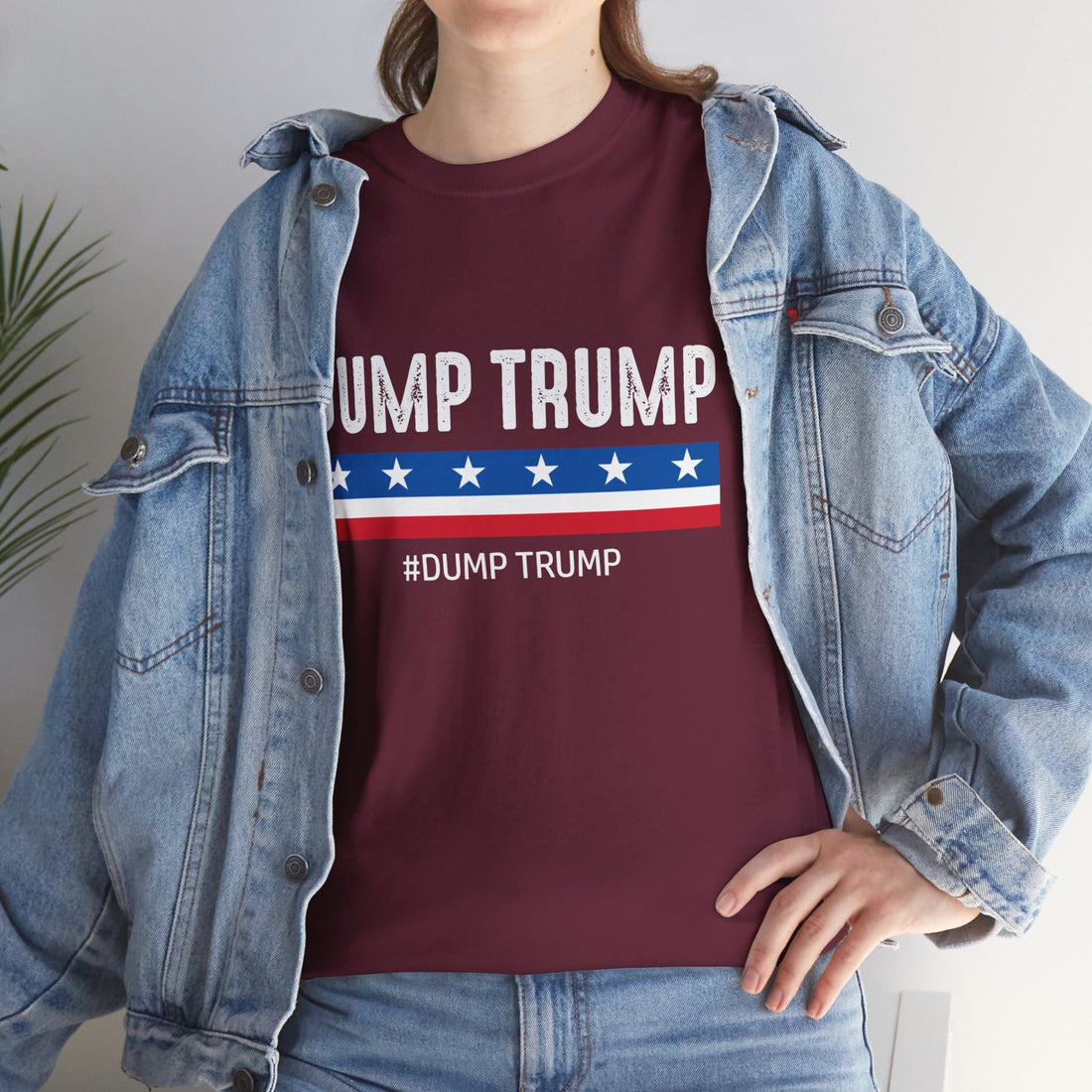 Dump Trum Unisex Heavy Cotton Tee