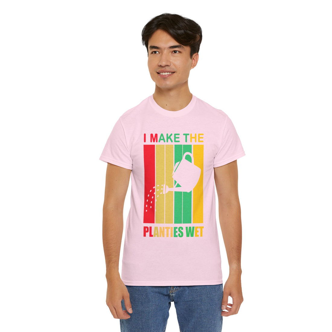 I Make The Planties Wet Unisex Heavy Cotton Tee