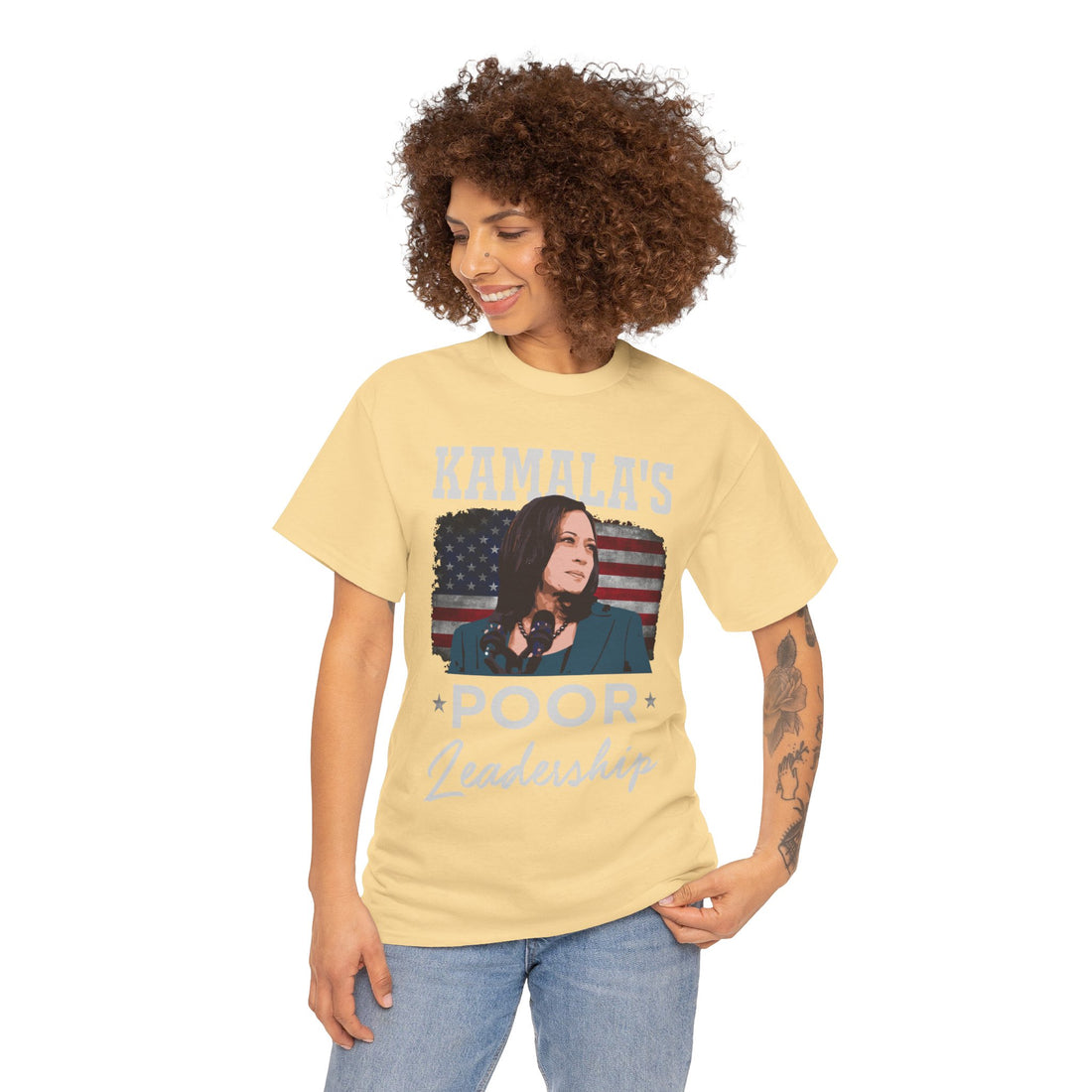 Kamala's Poor Unisex Heavy Cotton Tee