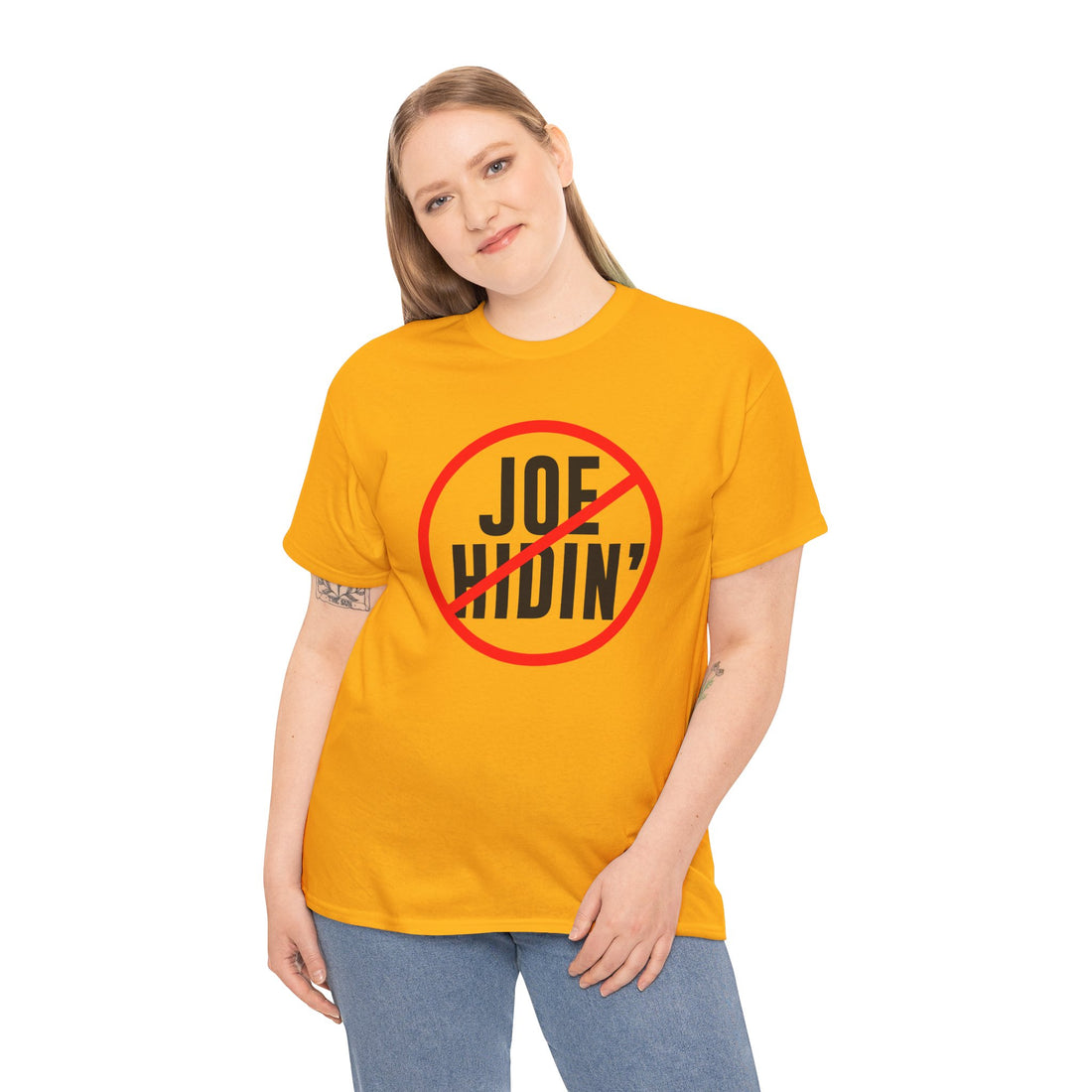 Joe Hidin Unisex Heavy Cotton Tee