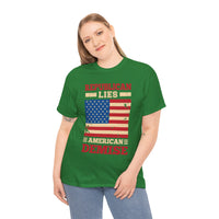 Republican Lies American Demise Unisex Heavy Cotton Tee