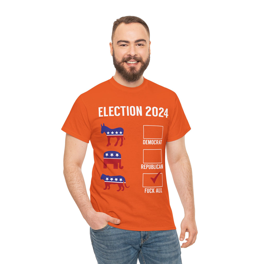 Election 2024 Unisex Heavy Cotton Tee