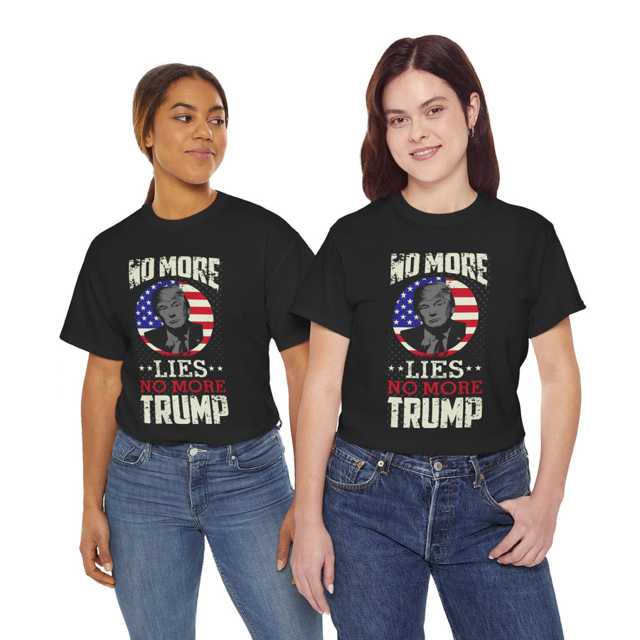 No More Lies Trump Unisex Heavy Cotton Tee