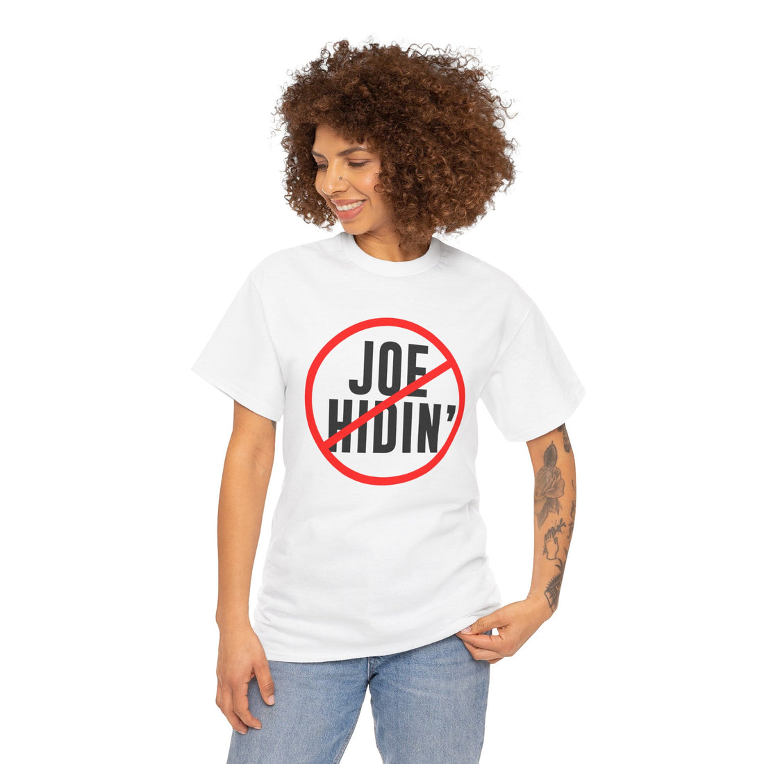 Joe Hidin Unisex Heavy Cotton Tee