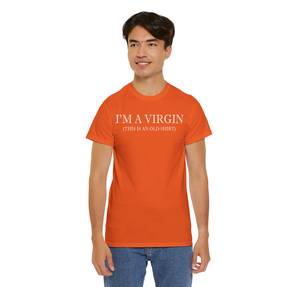 I'M Virgin This Is An Old Shirts Unisex Heavy Cotton Tee