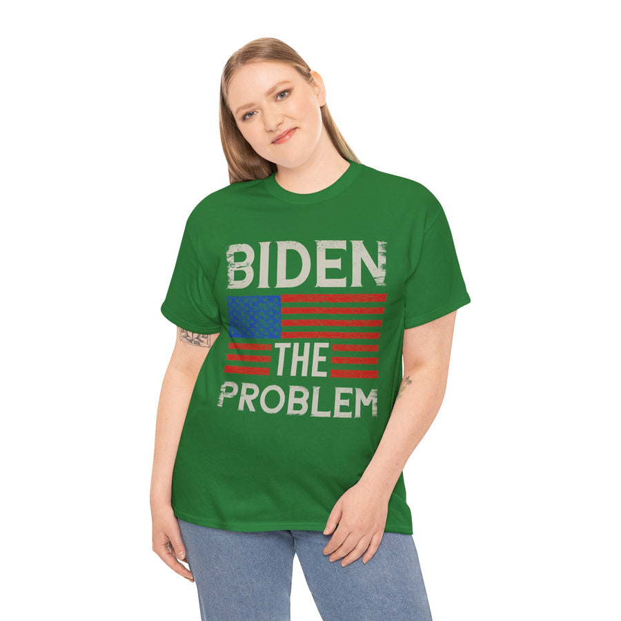 Biden The Problem Unisex Heavy Cotton Tee