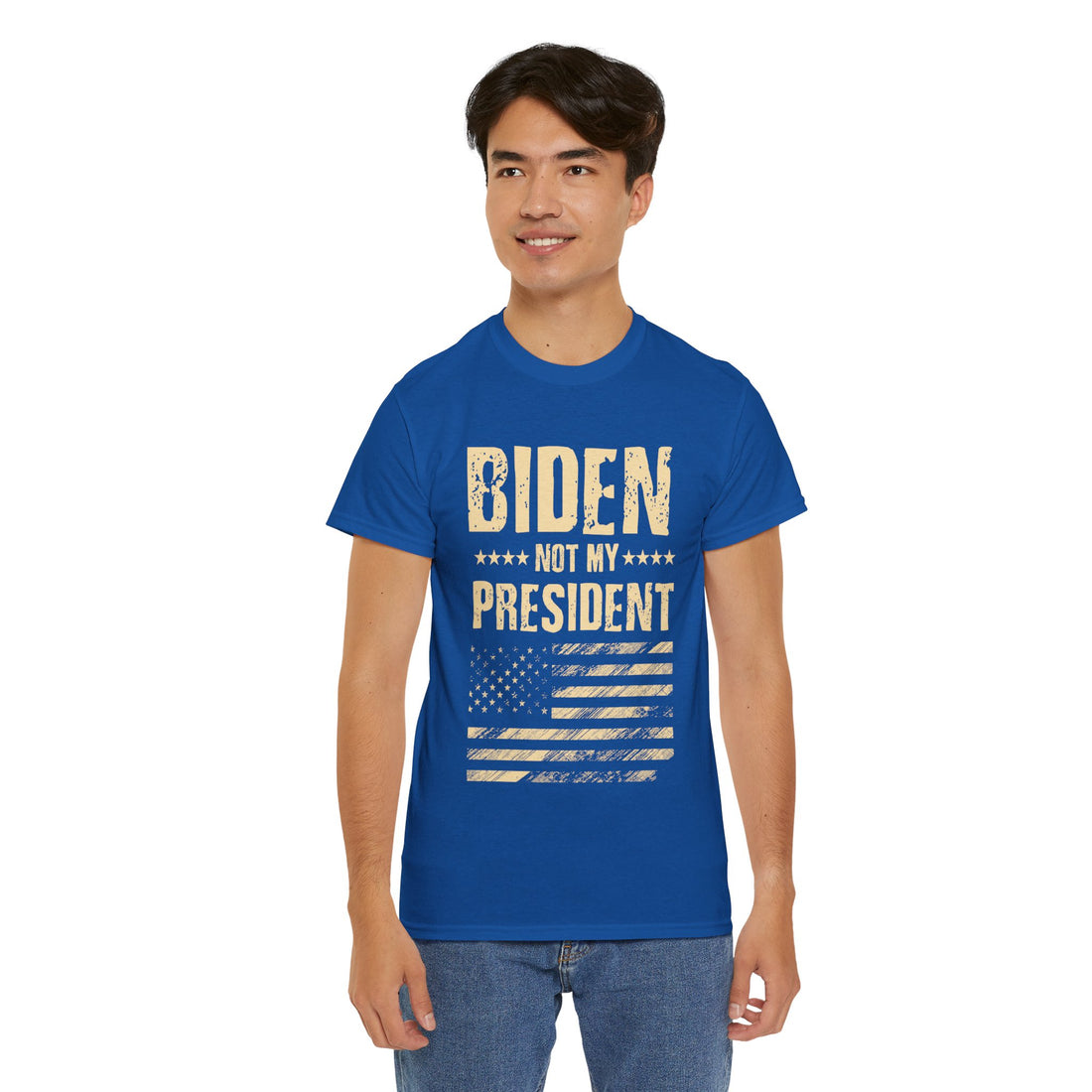 Biden Not My President Unisex Heavy Cotton Tee