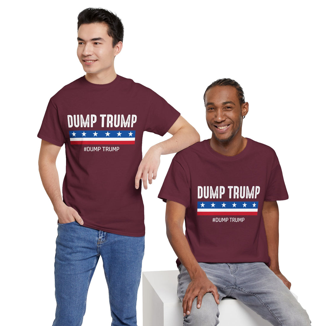 Dump Trum Unisex Heavy Cotton Tee