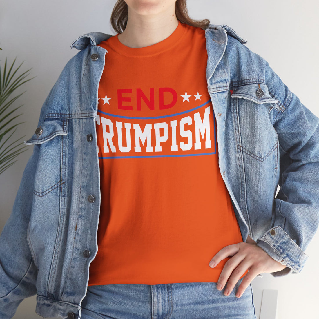 End Trumpism Unisex Heavy Cotton Tee