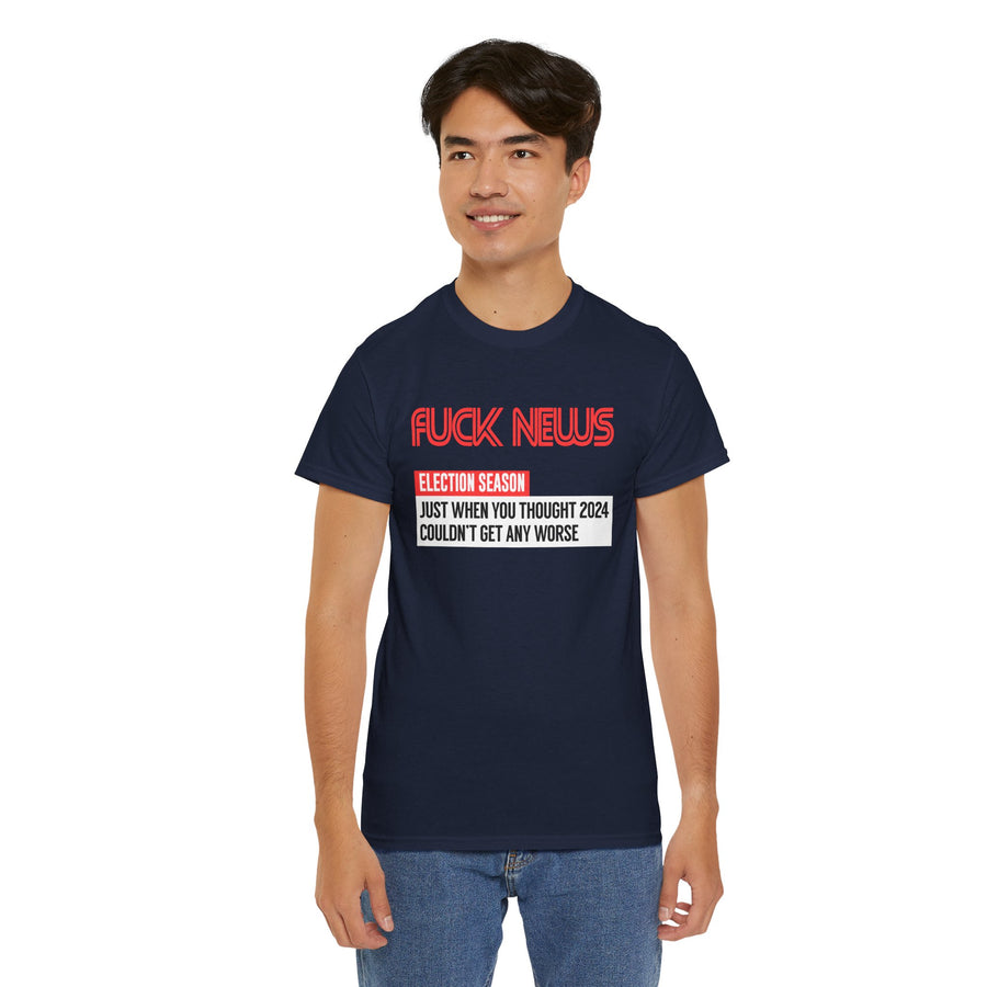 Fuck News Unisex Heavy Cotton Tee