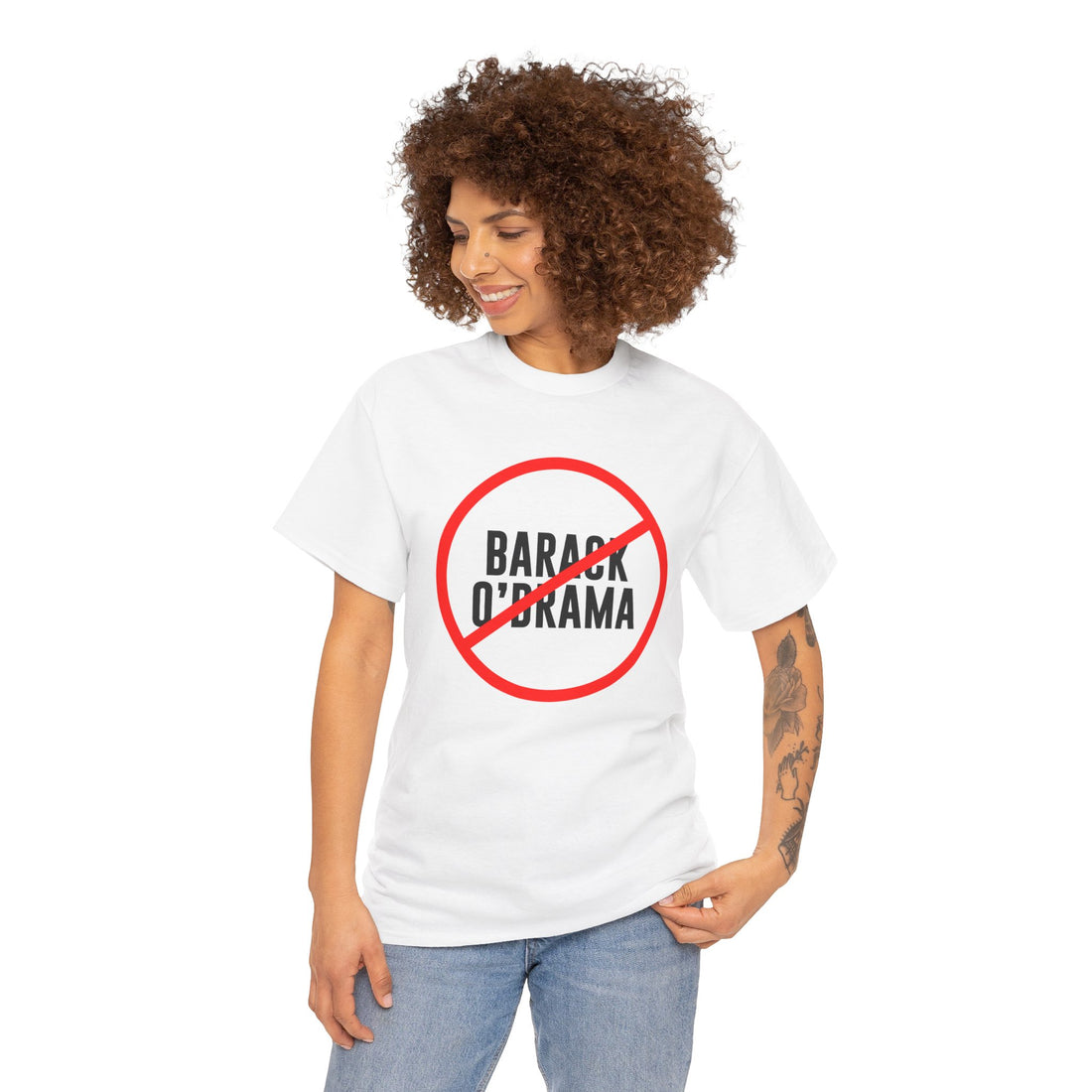 Barack O Drama Unisex Heavy Cotton Tee