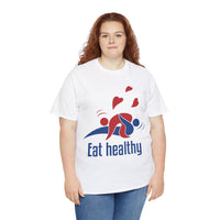 Eat Healthy Unisex Heavy Cotton Tee