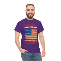 Republican Lies American Demise Unisex Heavy Cotton Tee