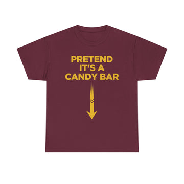 Pretend Its A Cany Bar Unisex Heavy Cotton Tee