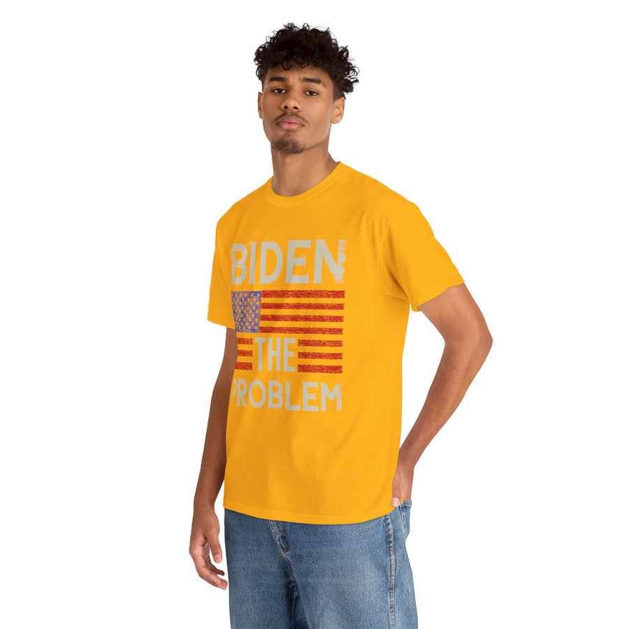 Biden The Problem Unisex Heavy Cotton Tee