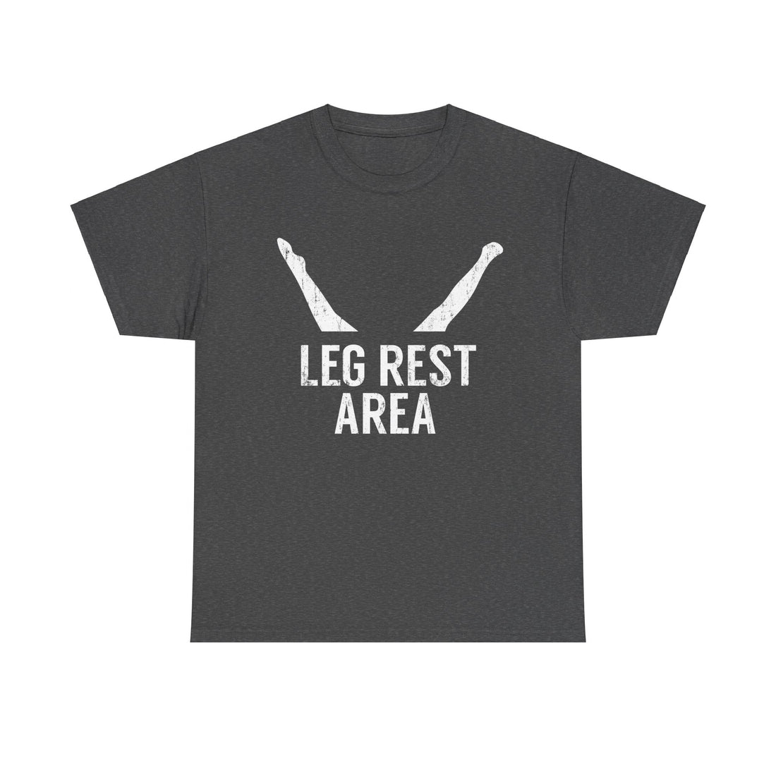 Leg Rest Area Unisex Heavy Cotton Tee