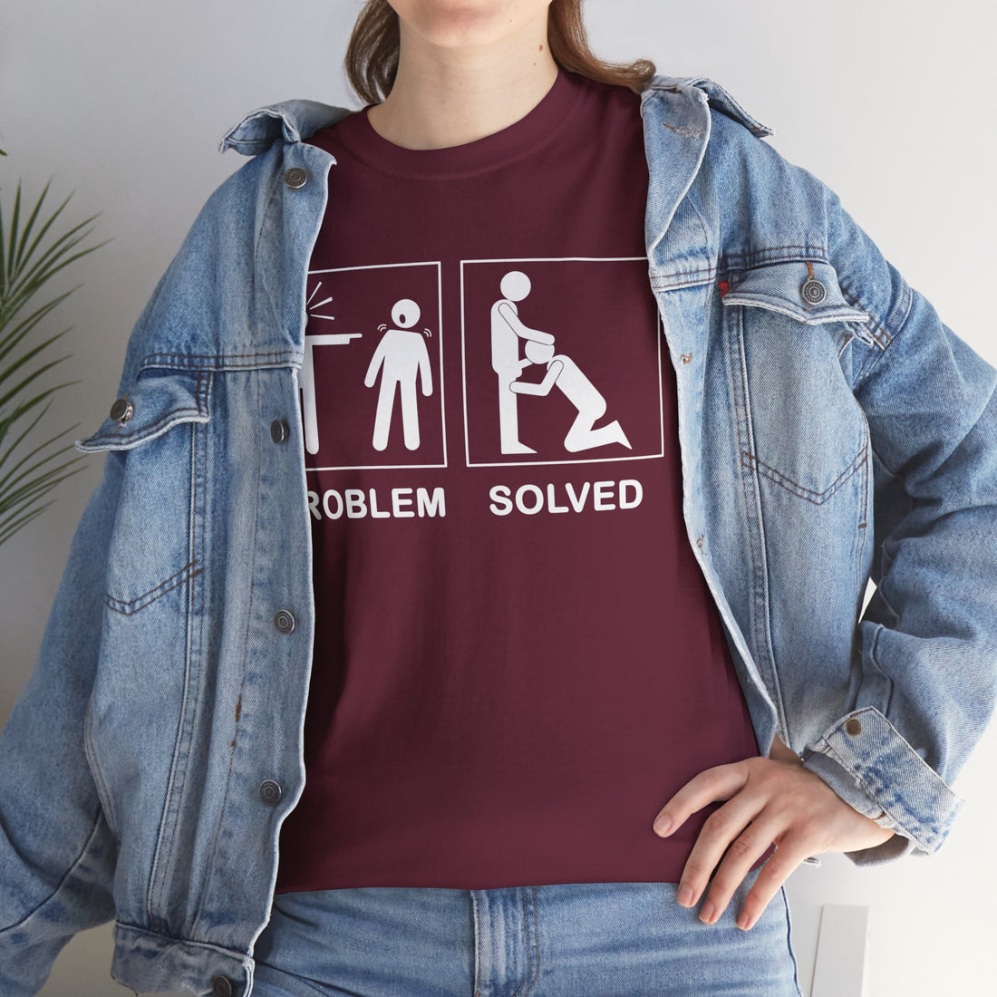 Problem Solved Unisex Heavy Cotton Tee