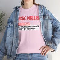 Fuck News Unisex Heavy Cotton Tee