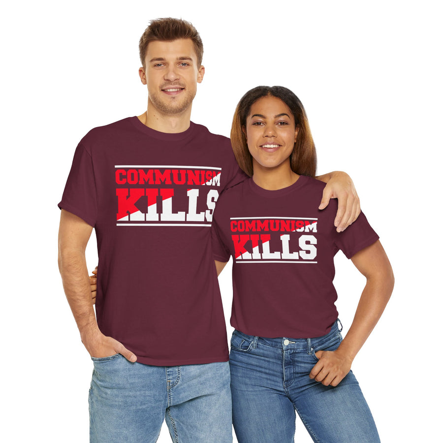 Communism Kills Unisex Heavy Cotton Tee