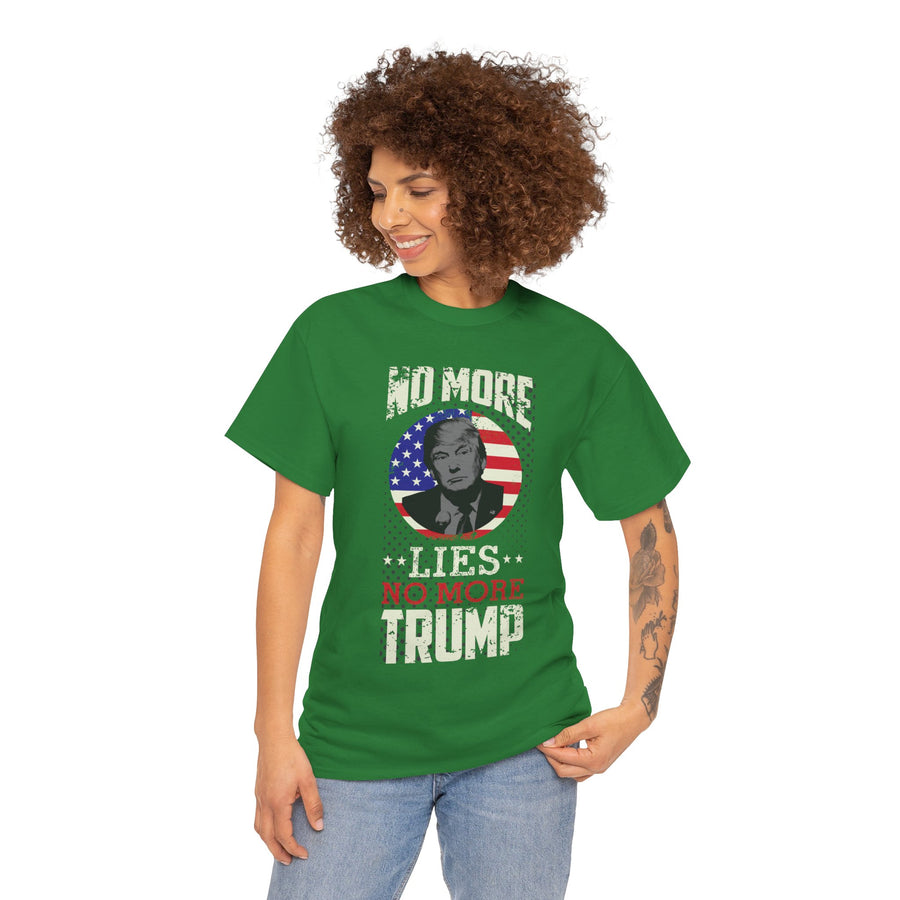 No More Lies Trump Unisex Heavy Cotton Tee