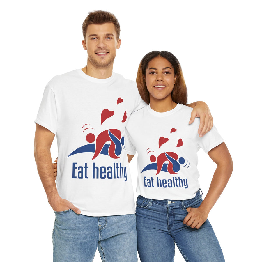 Eat Healthy Unisex Heavy Cotton Tee