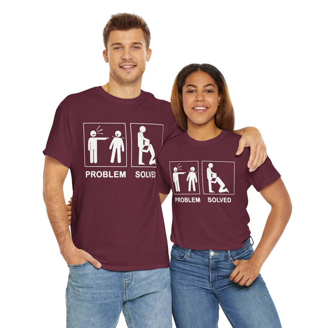 Problem Solved Unisex Heavy Cotton Tee