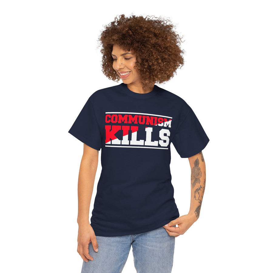 Communism Kills Unisex Heavy Cotton Tee