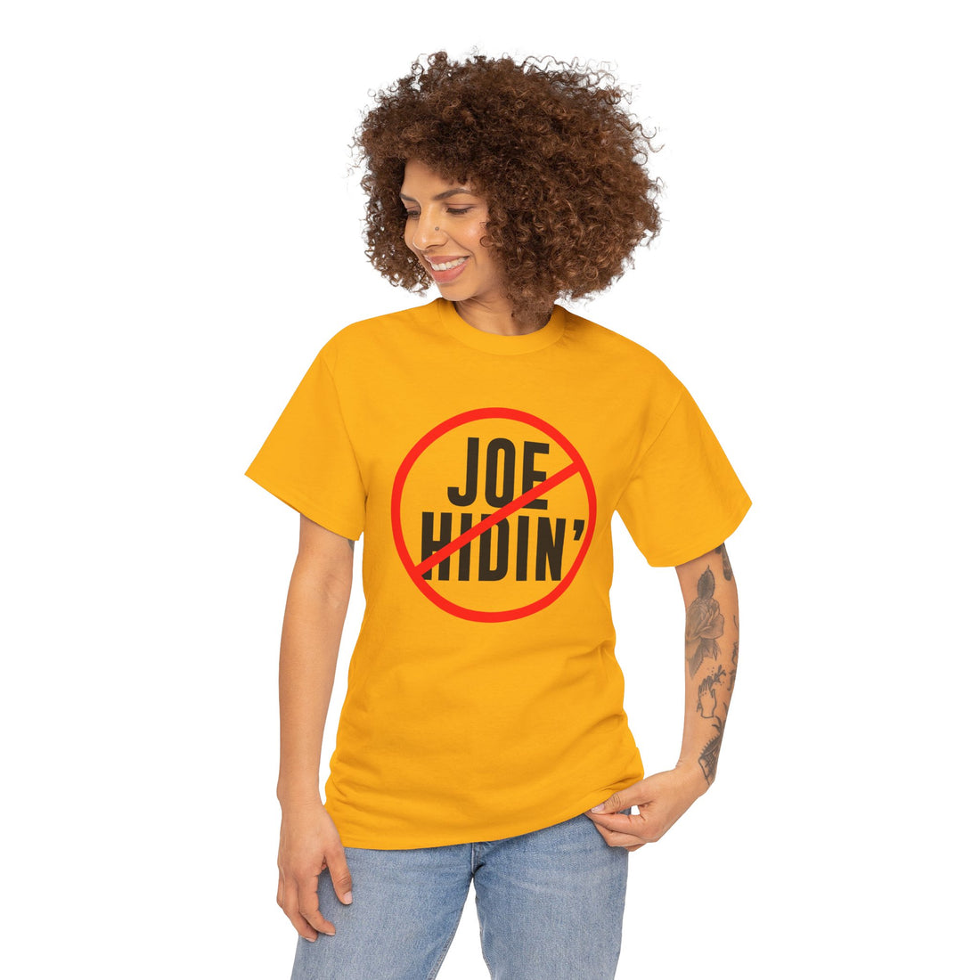 Joe Hidin Unisex Heavy Cotton Tee