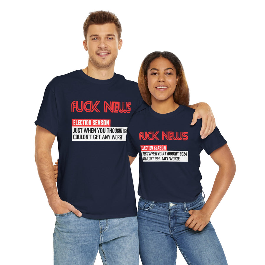 Fuck News Unisex Heavy Cotton Tee