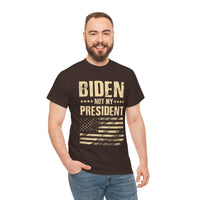 Biden Not My President Unisex Heavy Cotton Tee