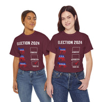 Election 2024 Unisex Heavy Cotton Tee