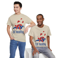 Eat Healthy Unisex Heavy Cotton Tee