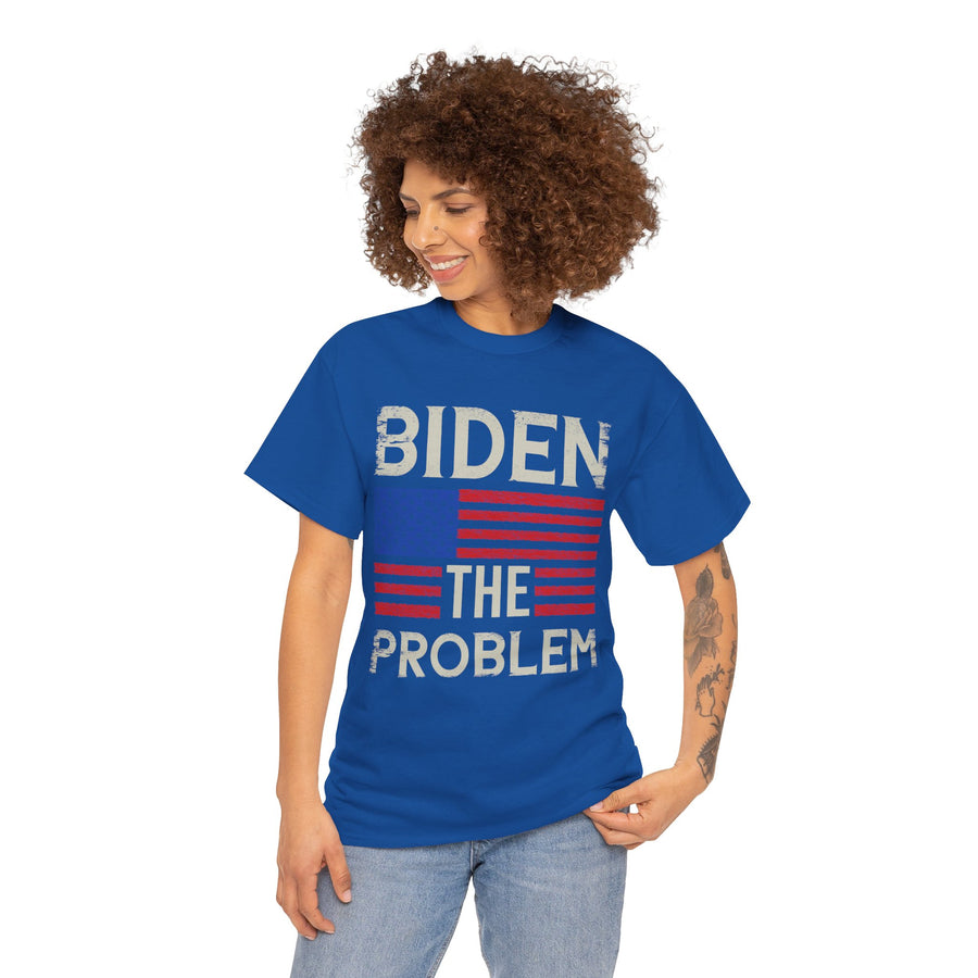 Biden The Problem Unisex Heavy Cotton Tee