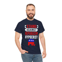 Stand Against Republican Hypocrisy Unisex Heavy Cotton Tee